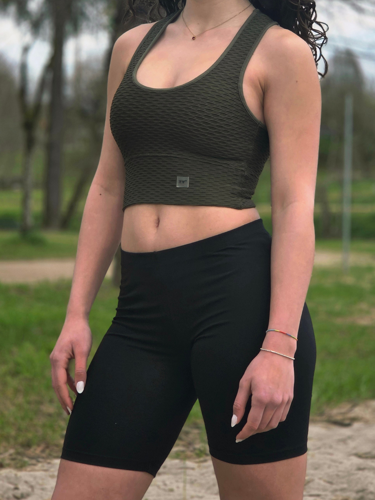 Calção Liso Desportivo de Mulher