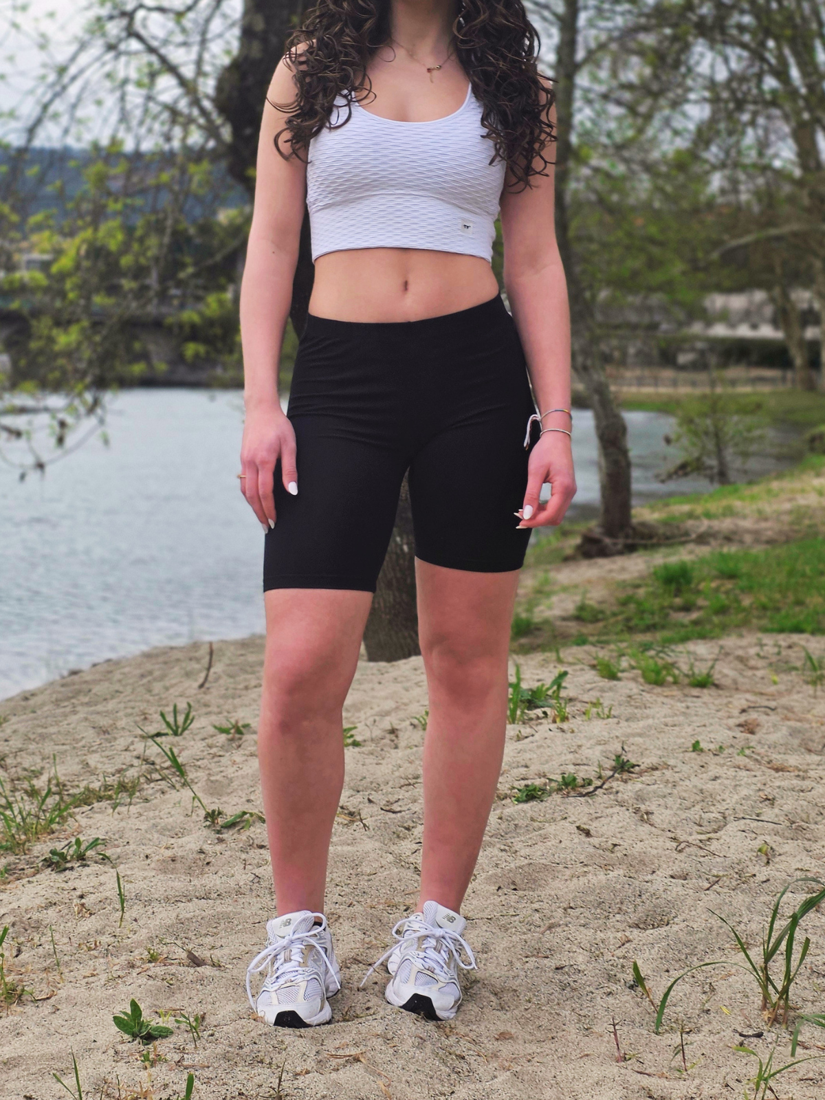 Calção Liso Desportivo de Mulher