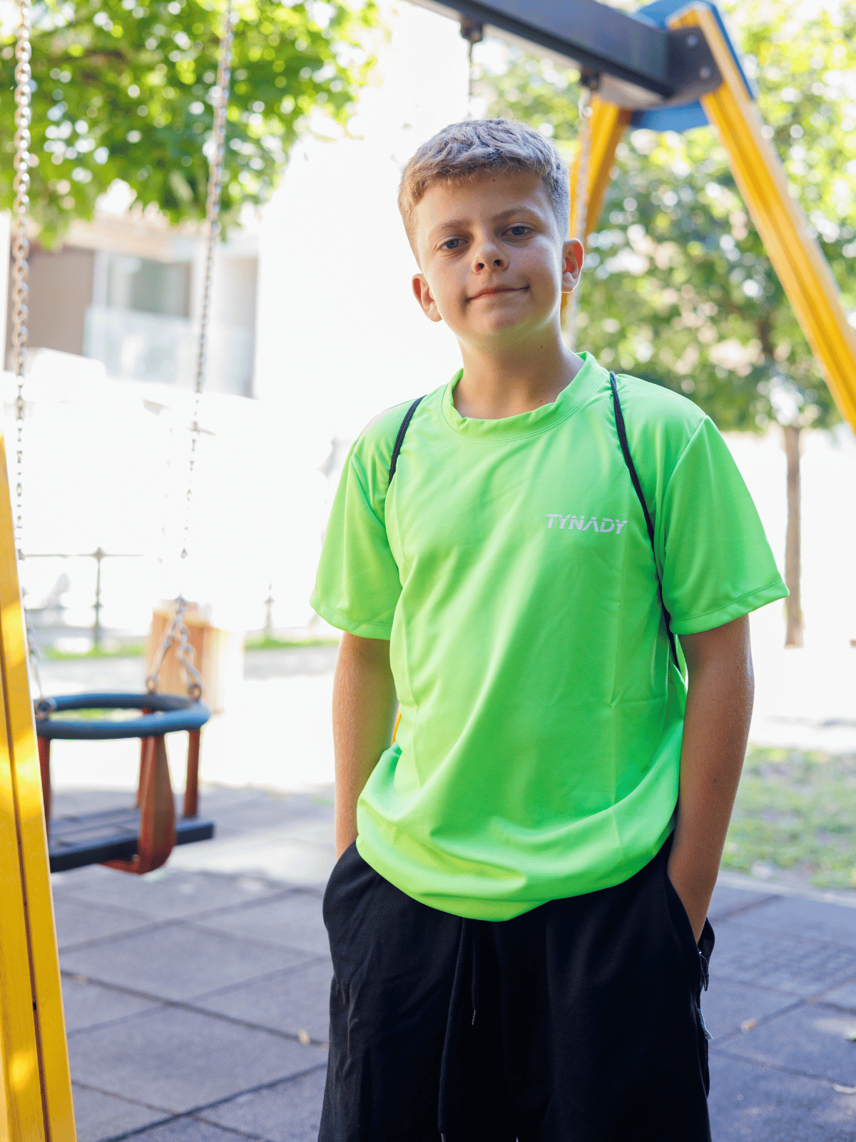 T-Shirt Fitness de Criança