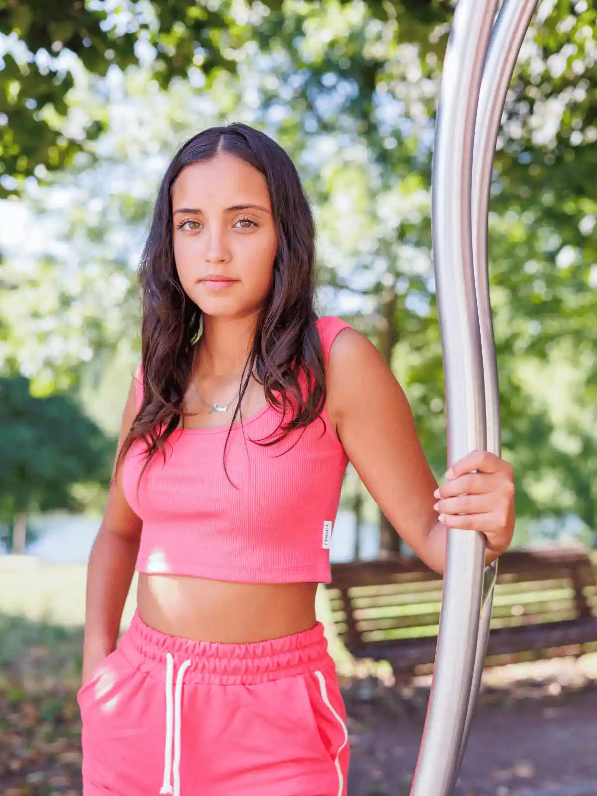 Crop-Top Verano de Adolescente