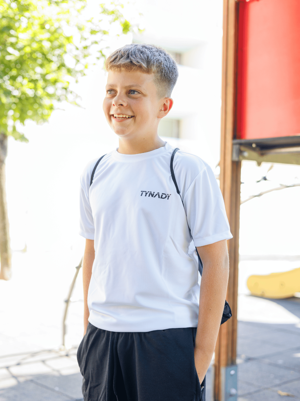 T-Shirt Fitness de Criança