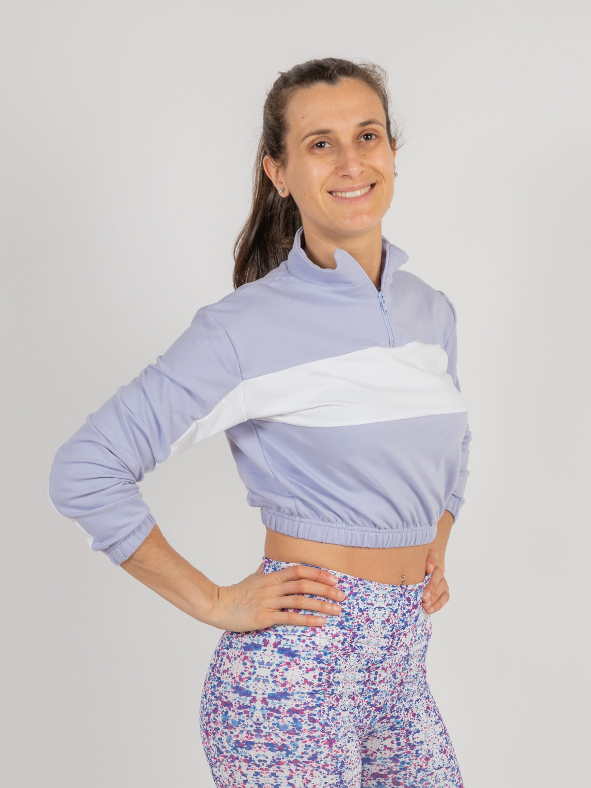 Sweat Curta de Treino de Mulher
