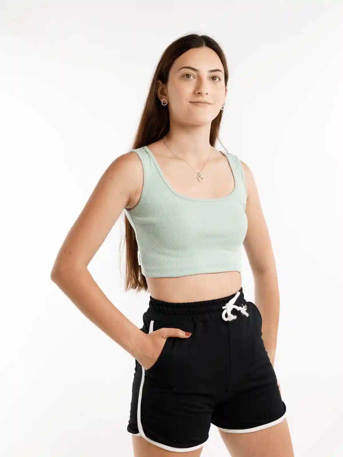 Crop-Top Verano de Adolescente