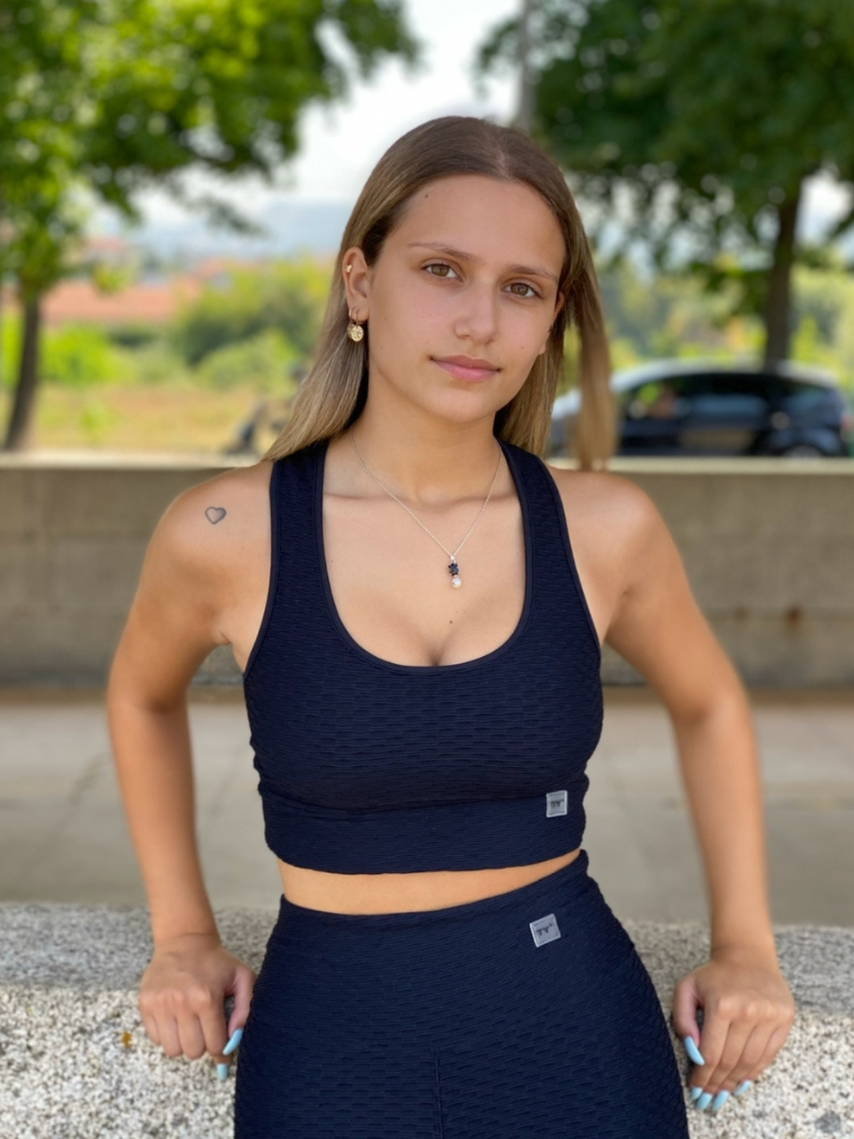Top Escama Desportivo de Mulher