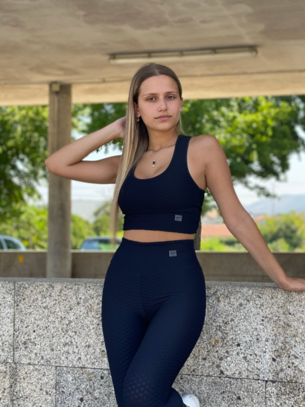 Top Escama Desportivo de Mulher