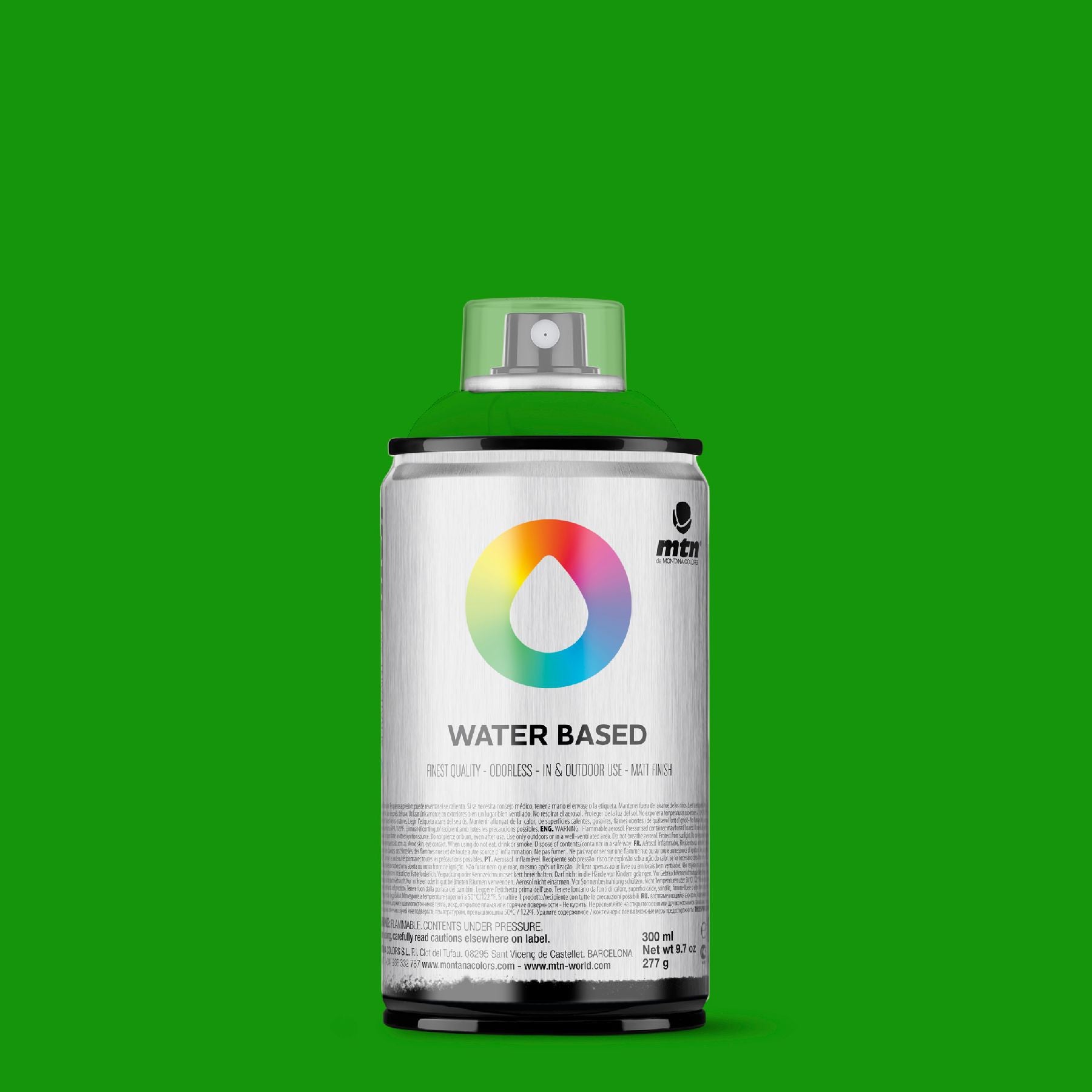 Spray Water Based 300ml -Brillant Yellow Green Deep