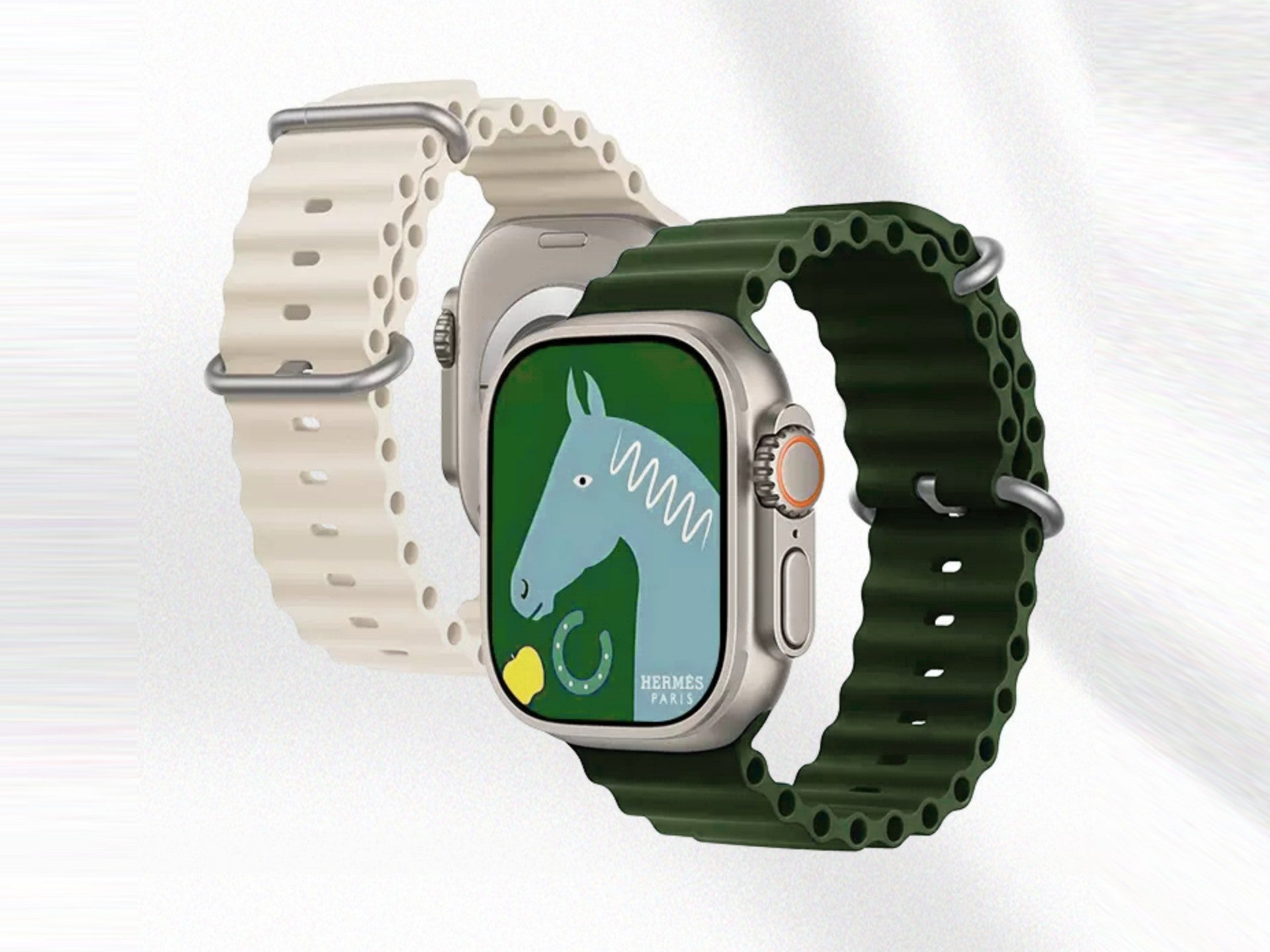 Techancy Bracelete De Silicone Verde KC2122, Compatível Com Apple Watch 38 Mm/40 Mm/41 Mm, Material De Silicone Macio