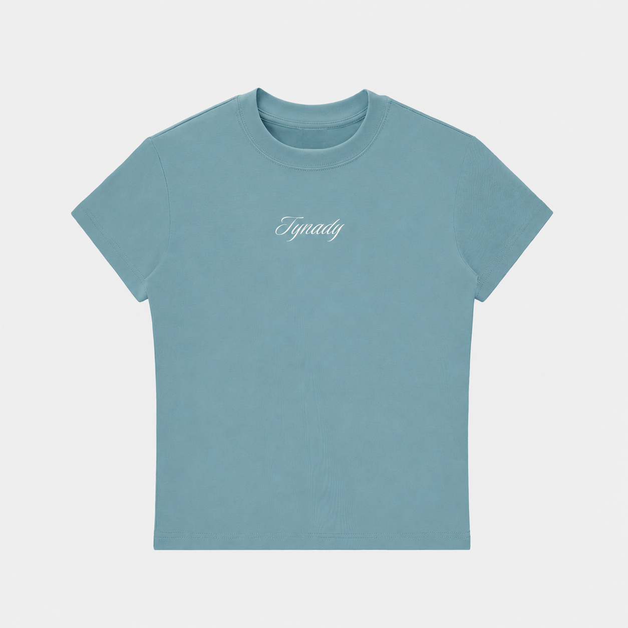 T-shirt azul Essential Tee Center Tynady Brand — frente — Chapter 01