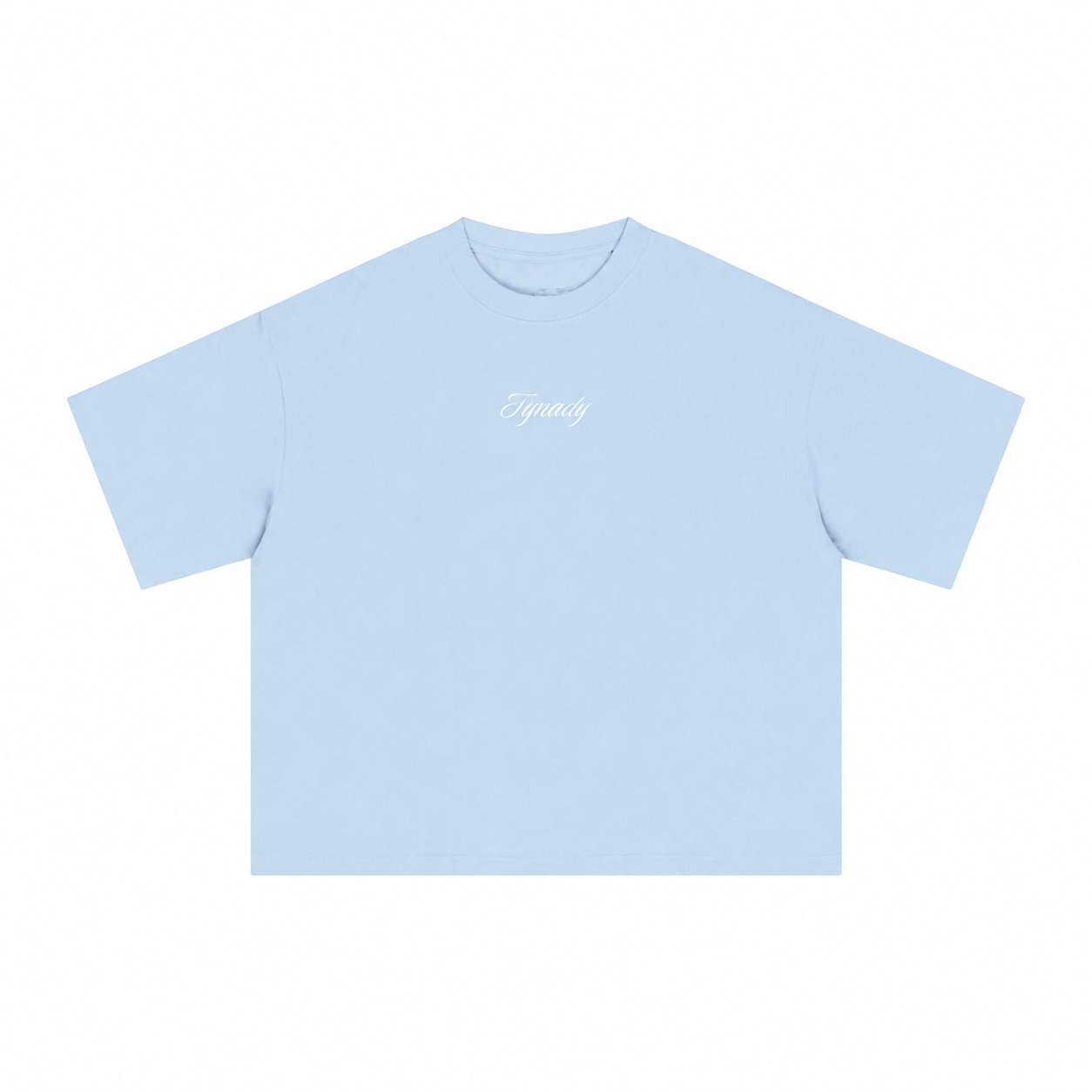 T-shirt azul Essential Tee Center Tynady Brand — frente — Chapter 01